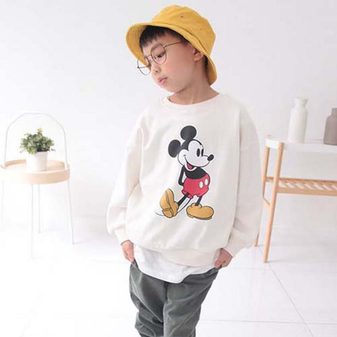 소년마켓 멀티 미키 맨투맨