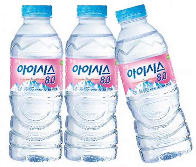 아이시스 (랜덤출고 유라벨/무라벨) 생수 300ml 20개 2세트 (40개) 천연암반수, 40개