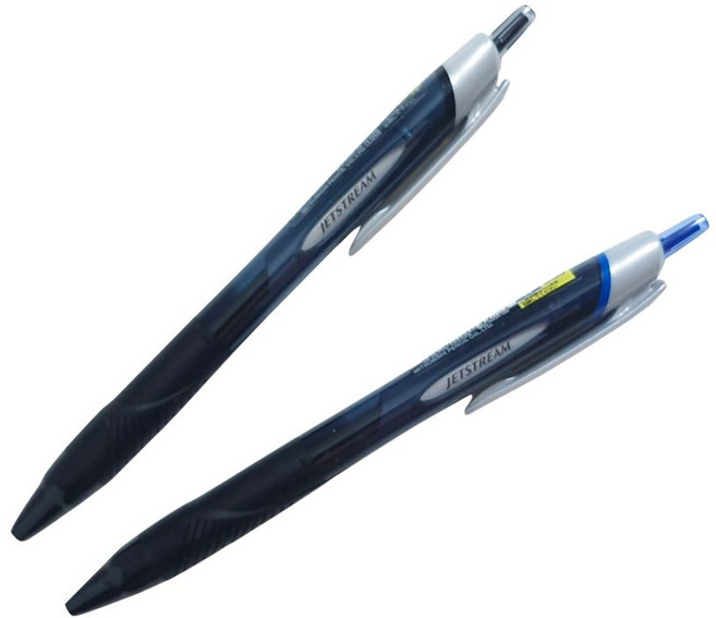 uni 제트스트림 SXN-150-0.38mm 유성 볼펜 / SXN-15-38 전용 리필심 (SXR-38), 블랙 2개, 1세트