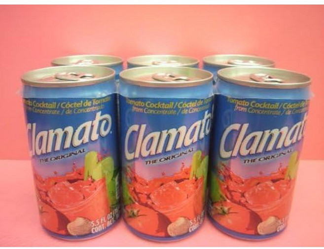 모츠 쿠라마토 토마토 칵테일 (조개 추출물 토마토 주스) 163ml x 6캔 세트, 6개