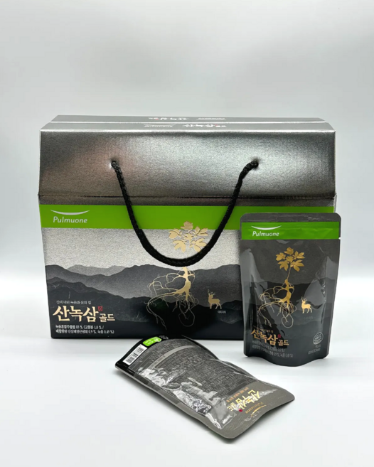 [풀무원녹즙] 산이내린 녹용과 삼의 힘 1box(100mlx30포), 30개, 100ml