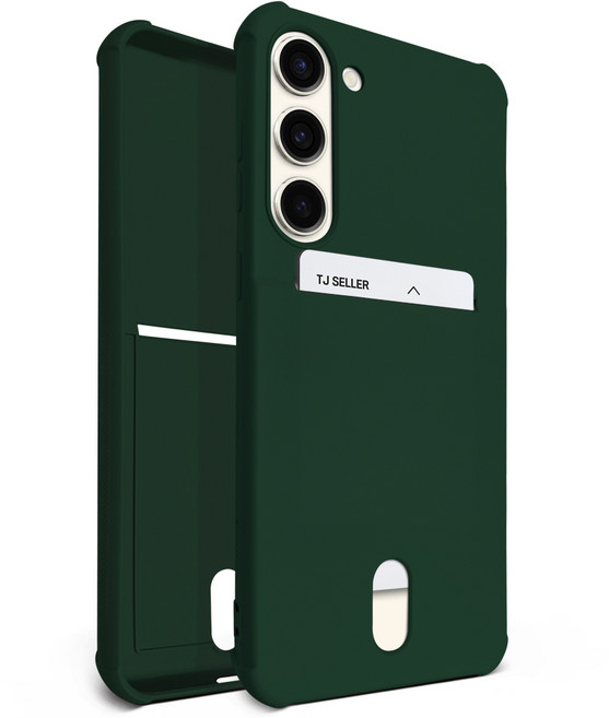 더조은셀러 2개 이지홀 카드 수납 실리콘 케이스