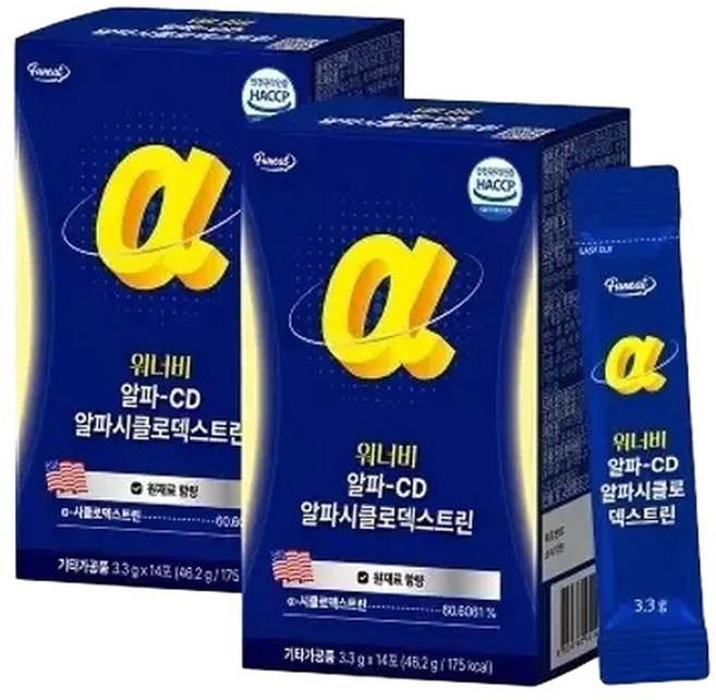 퍼니트 워너비 알파CD 알파시클로덱스트린 14포 x 2박스 (총 28포)21425841588747