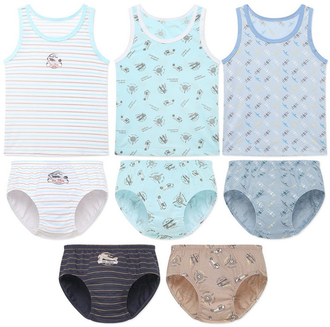 엠알키즈 에어쇼 남아 런닝 팬티 세트 8종 구성