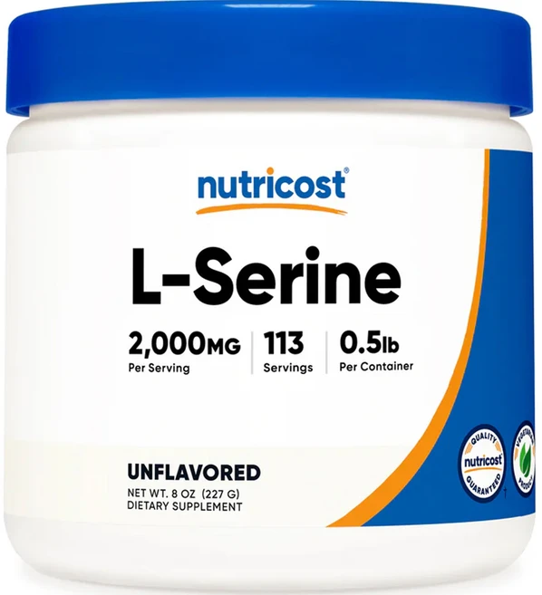 뉴트리코스트 L-세린 2000mg, 1개, 227g, 227g - 쿠팡