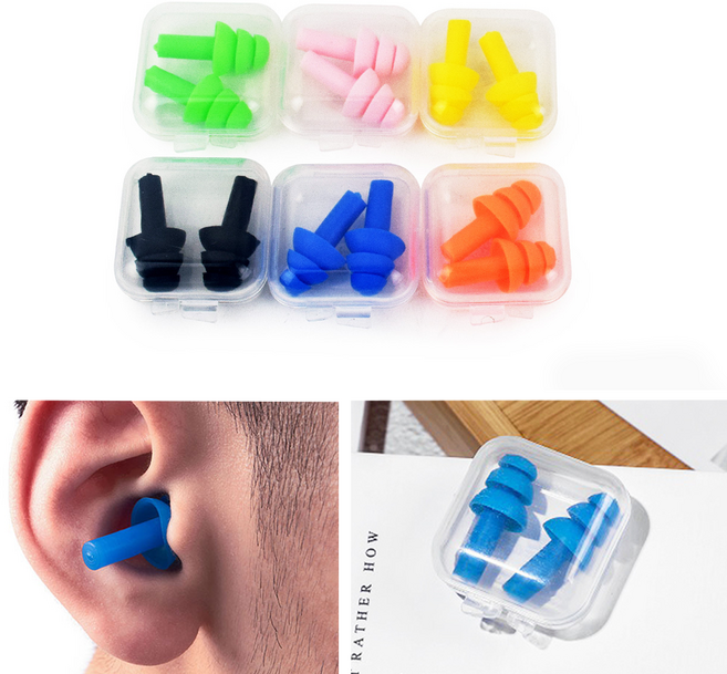 소음 방지 차단 숙면 공사 차단 소음 귀마개, 노랑, 1개, 1쌍