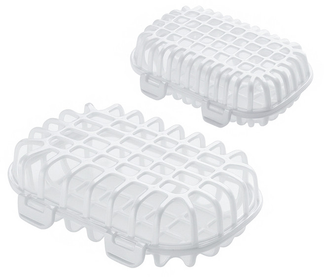 유즈베러띵 식기세척기 미니 바스켓 2종 세트, 화이트, 1세트