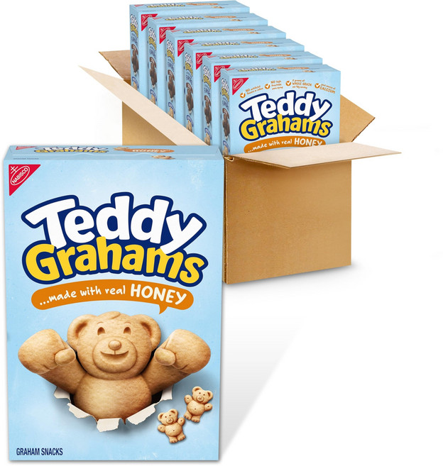 나비스코 테디 그레이엄 허니 스낵 283g 6팩, 1개