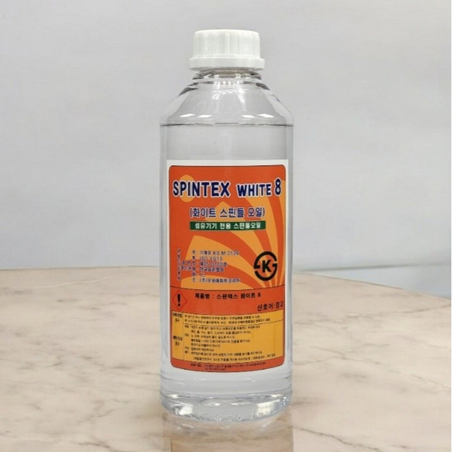 포에스 화이트 스핀텍스 오일 스핀들 오일 미싱오일 미싱기름 1L, 1개