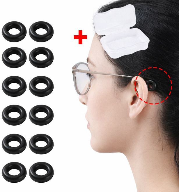 지벨 남녀공용 실리콘 안경 흘러내림 방지 귀고무 상자포함