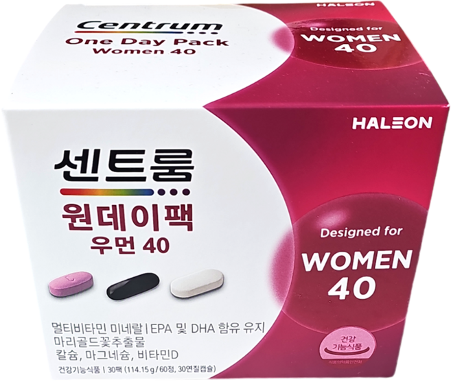센트룸 원데이팩 우먼40, 30회분, 1개