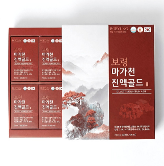 보령 마가천 마가목 진액골드 70mg (30회분), 1세트, 2.1L