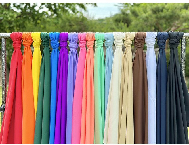 [나이론투웨이] 17color 여름 래쉬가드 수영복원단 베개 커버 냉감 쿨링 사방 스판원단 크레오라 100%국내생산, [나이론투웨이] 네이비