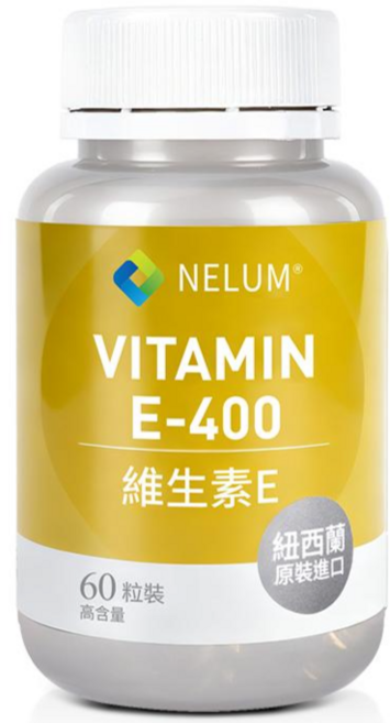 Nelum 奈蓮營養 維生素E 200IU 軟膠囊 紐西蘭原裝進口, 1個, 60顆