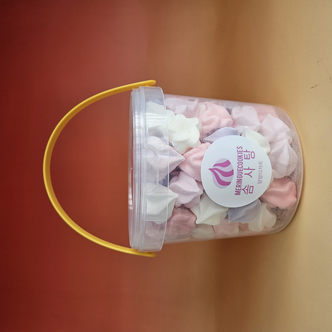 1.5L 대용량 솜사탕 머랭쿠키, 2개