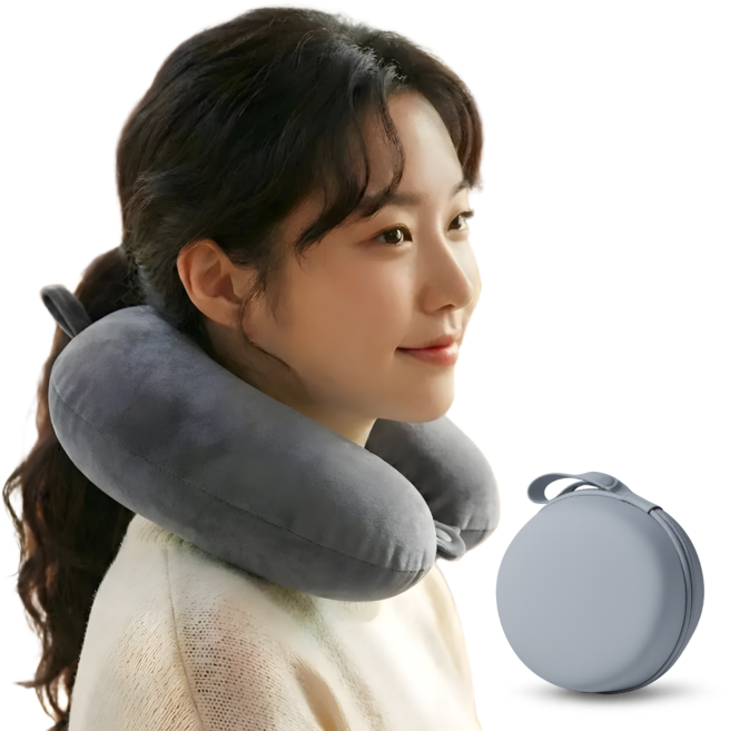 라이프잇 파우치형 메모리폼 여행용 목베개