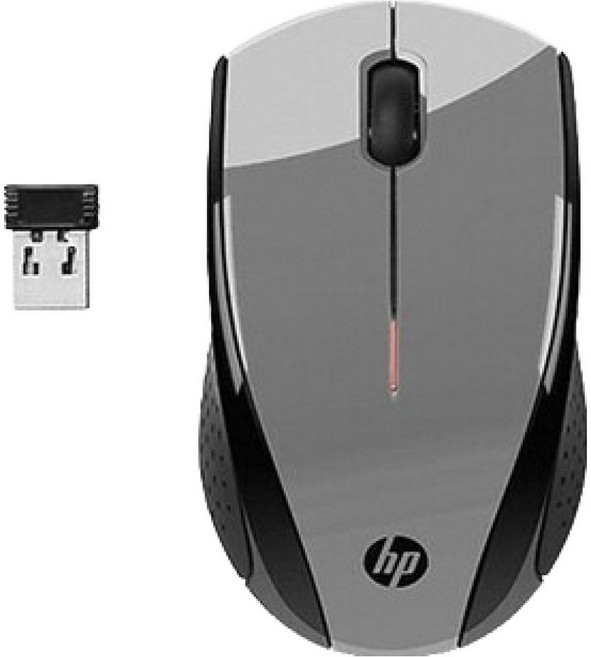 HP 무선 마우스 X3000/K5D28AA, 실버