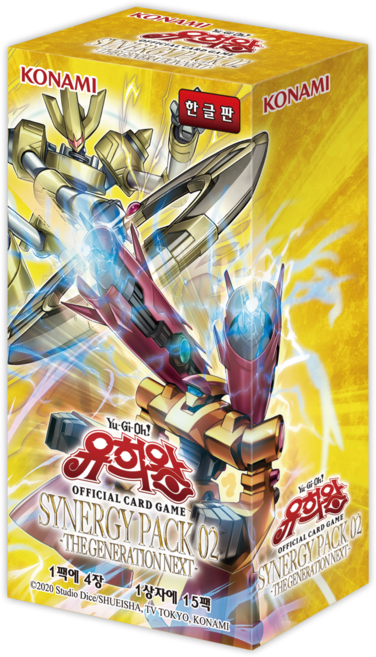 시너지팩02 부스터 박스 유희왕 한글판, 1개