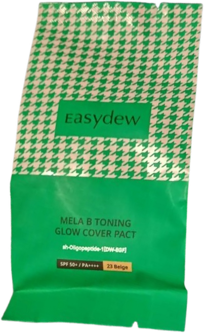 이지듀 기미 글로우밤 팩트 23호 리필 광채 세미글로우