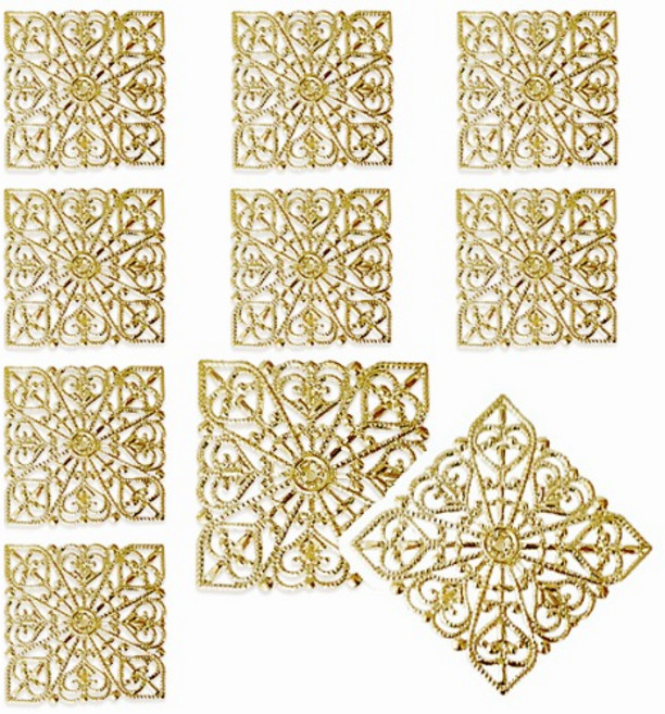 10개) K4 애연 전통 금속장식 전통 명절 선물 용돈봉투 포장장식 외국인선물 한복악세사리장식 예단장식