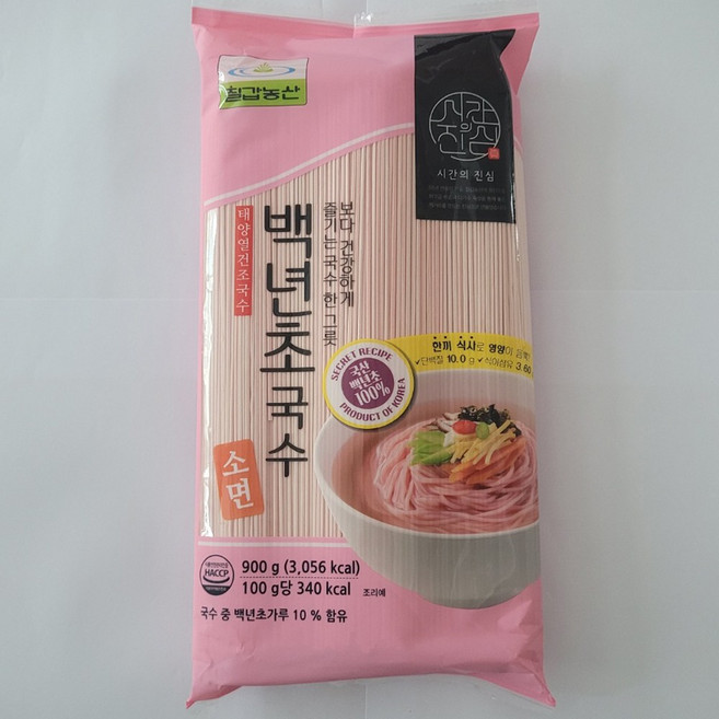 칠갑농산 백년초 국수, 1개, 900g