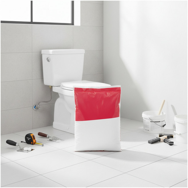 알파굿즈협력사 화장실 변기시멘트 1kg 백색 테두리 보수 셀프보수, 1개