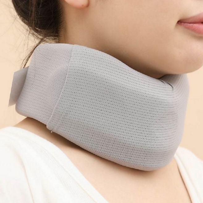 목 견인기 휴대용 넥받침대 통기성 목 보호대 경추 지지 스트레칭기 넥밴드 넥편 안대 목편