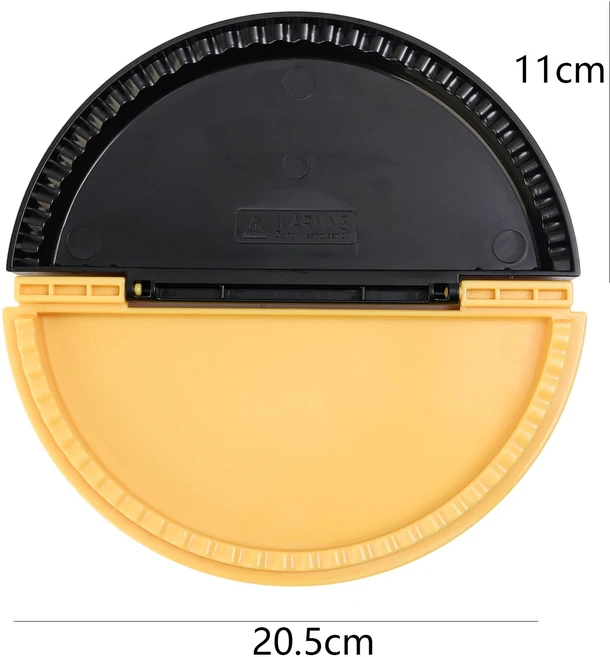 3-in-1 토르티야 몰드 옥수수 케이크 실러 크림퍼 조절 가능한 크기 크러스트 분리형 샌드위치 몰드 홈 키, 1개