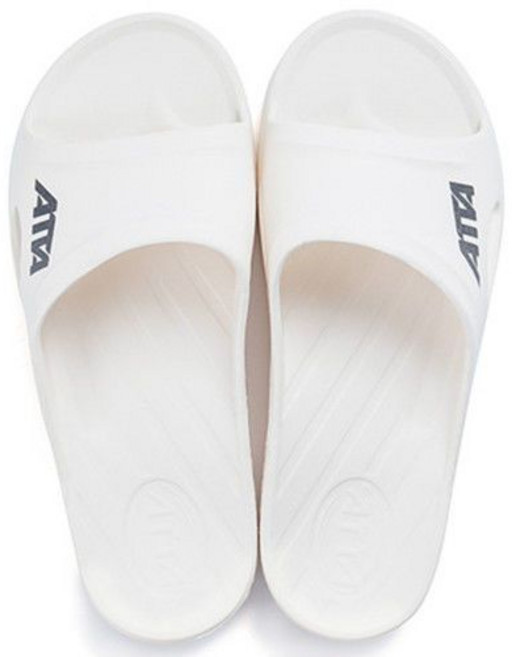 ATTA 拖鞋 專為人體工學設計 健康EVA足弓支撐 扁平足男女夏季防滑拖鞋 ET7, 白色【扁平足福音】,7碼【建議39至40】