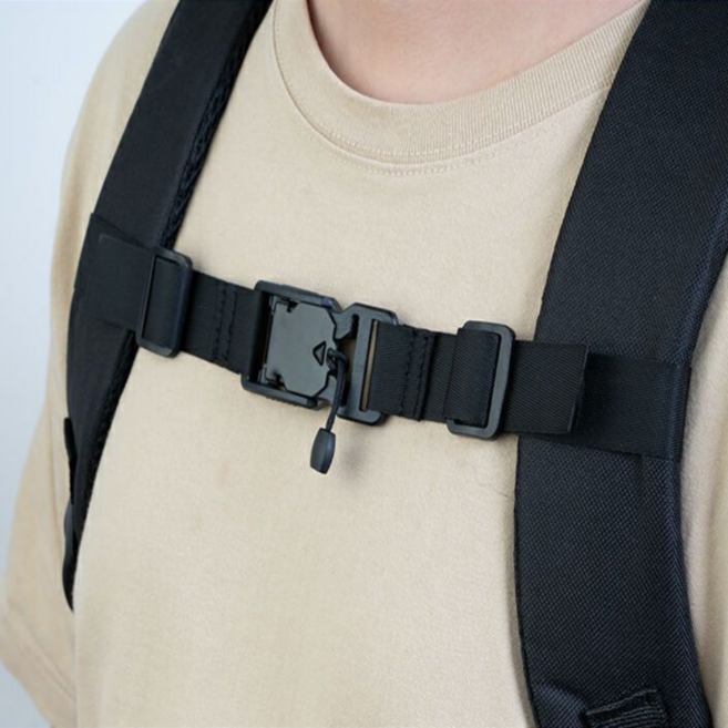 필쏘굿 가방끈 스트랩 체스트 벨트 A타입 블랙 1+1