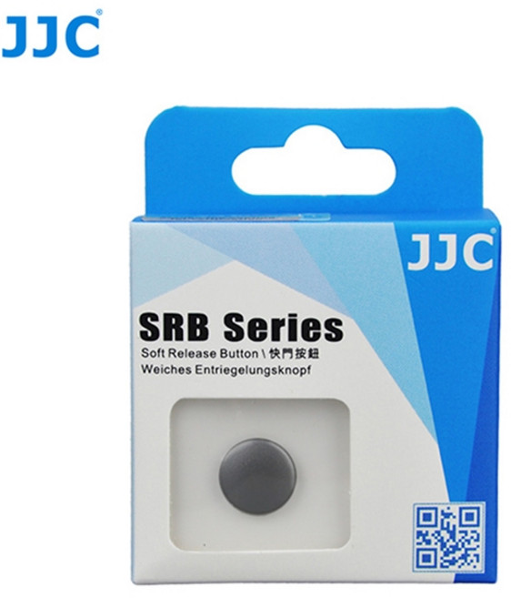JJC 凸起面積加大相機快門按鈕 輕單眼快門鈕, 灰色 SRB-B10GR, 1個
