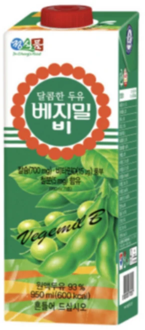 달콤한 B(비) 두유 950mlx6팩, 950ml, 6개 - 쿠팡