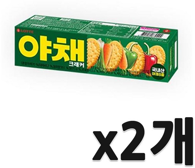 야채크래커 단품 83g 2개/무료배송, 2개