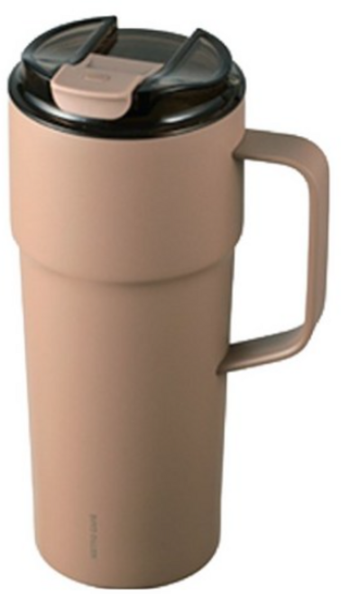 락앤락 메트로카페 세라믹 텀블러 LHC4418CHO, 코코아콤비, 750ml, 1개