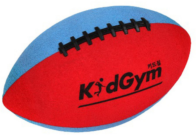 소프트 럭비공 19cm 킥앤런 체육놀이 체육교구, 1개