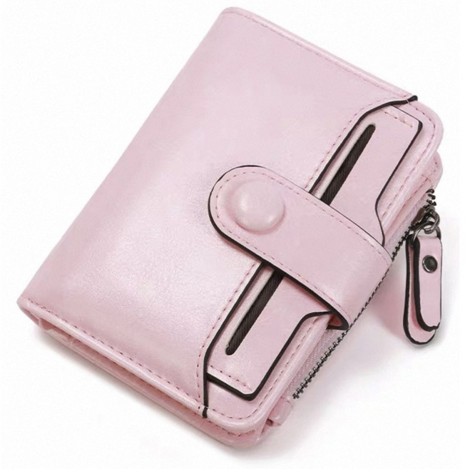 알록달록소품샵 5공 만년다이어리 현금생활 챌린지 바인더 지갑형다이어리, 연핑크, 1개