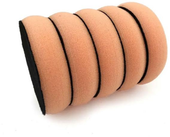 자동차 왁스 폴리싱 패드 디스크 워시 광택제 스폰지 폴리셔 자동차 휠 클리닝 천 자동 왁싱 스폰지용 극세사 어플리케이터