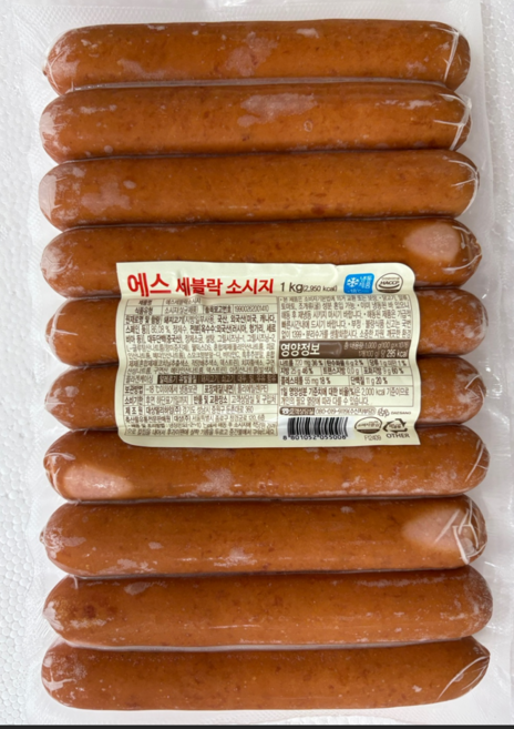후레시스 세블락 소시지 1kg (100g 10입)