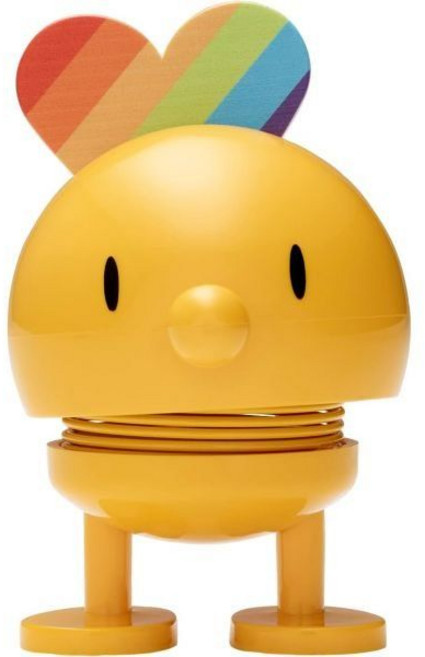 홉티미스트 Hoptimist 레인보우 컬렉션 범블 덴마크 디자인 소형 노란색 1개