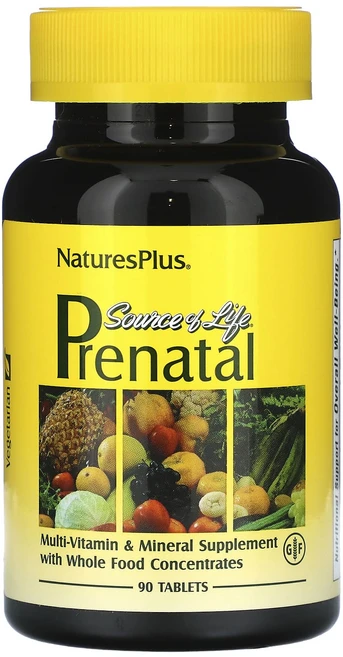 NaturesPlus Source of Life 프리네이탈 90정, NaturesPlus Source of Life ..., 1개 - 쿠팡