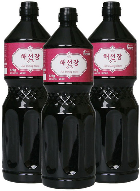바로 해선장소스 2.2kg 샤브샤브소스 동남아요리 쌀국수소스 월남쌈소스 대용량 업소용, 3개