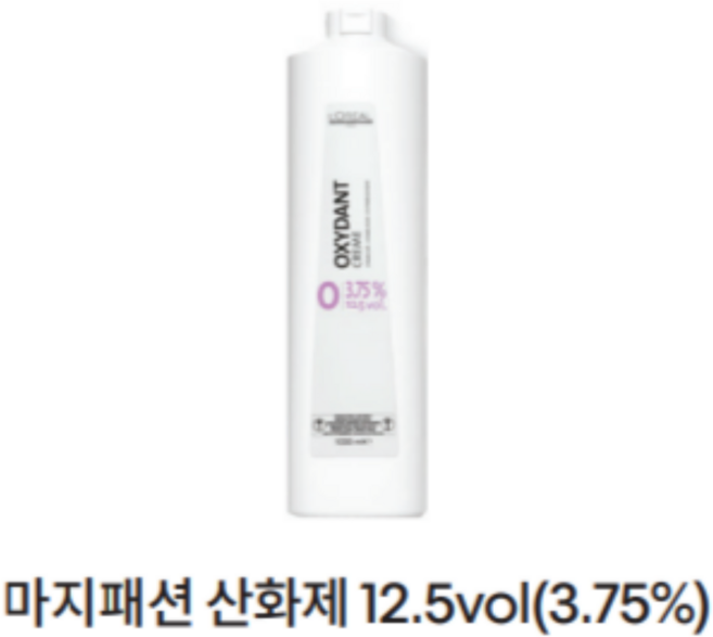로레알 산화제 옥시던트 크림 3% 3.75% 12.5vol, 1개, 1L