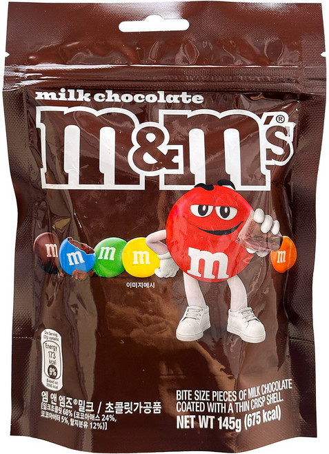 엠앤엠즈 밀크 145g 밀크맛 초콜릿, 1개