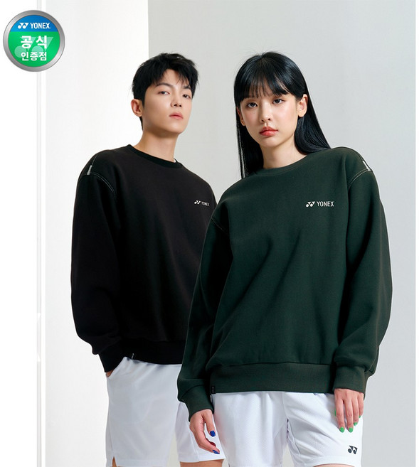 요넥스 243TL002U 배드민턴 긴팔 오버핏 맨투맨 공용