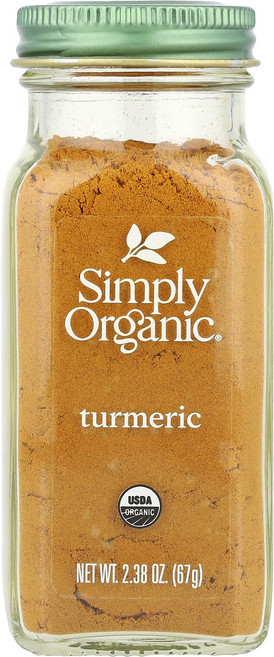 Simply Organic 강황 67g(2.38oz), Simply Organic 강황 67g238oz, 1개, 67g