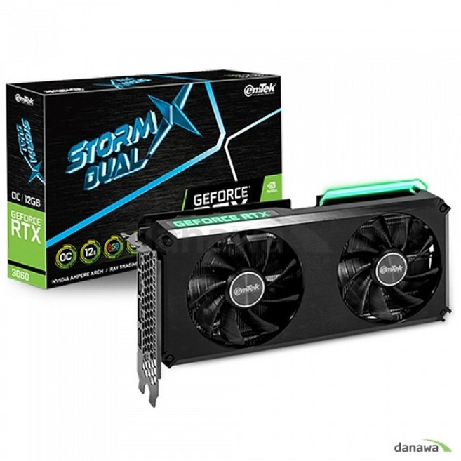 이엠텍 지포스 RTX 3060 STORM X Dual OC D6 12GB