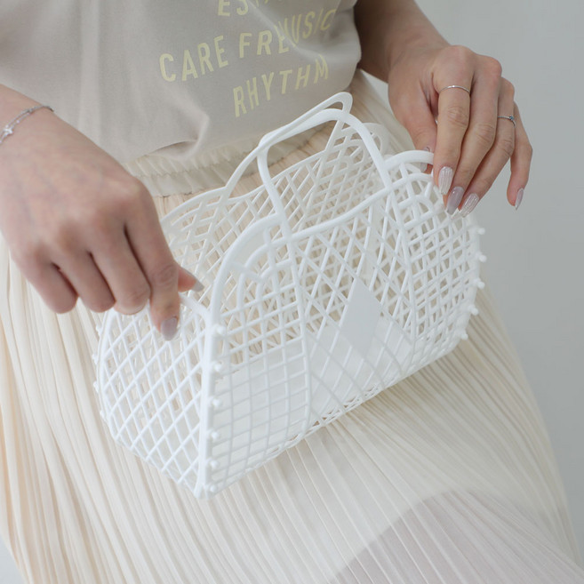 쇼비츠 미니 젤리백 가방 장바구니 목욕 수영장 토트백