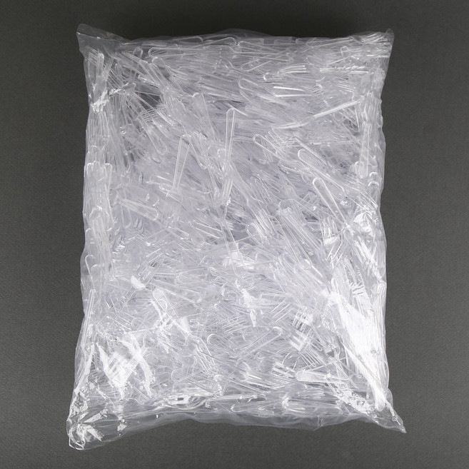 세발미니포크 벌크 (투명), 1개, 1000개