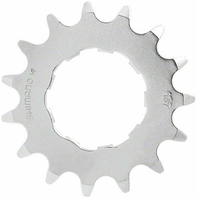 MUQZI 단일 속도 변환 키트 자전거 체인 텐셔너 가이드 1 카세트 코그 12T, 09 15T Silver, 1개