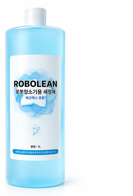 로보린 에코백스 전용세제 호환 로봇청소기 세정제 1L 클리너, 1개